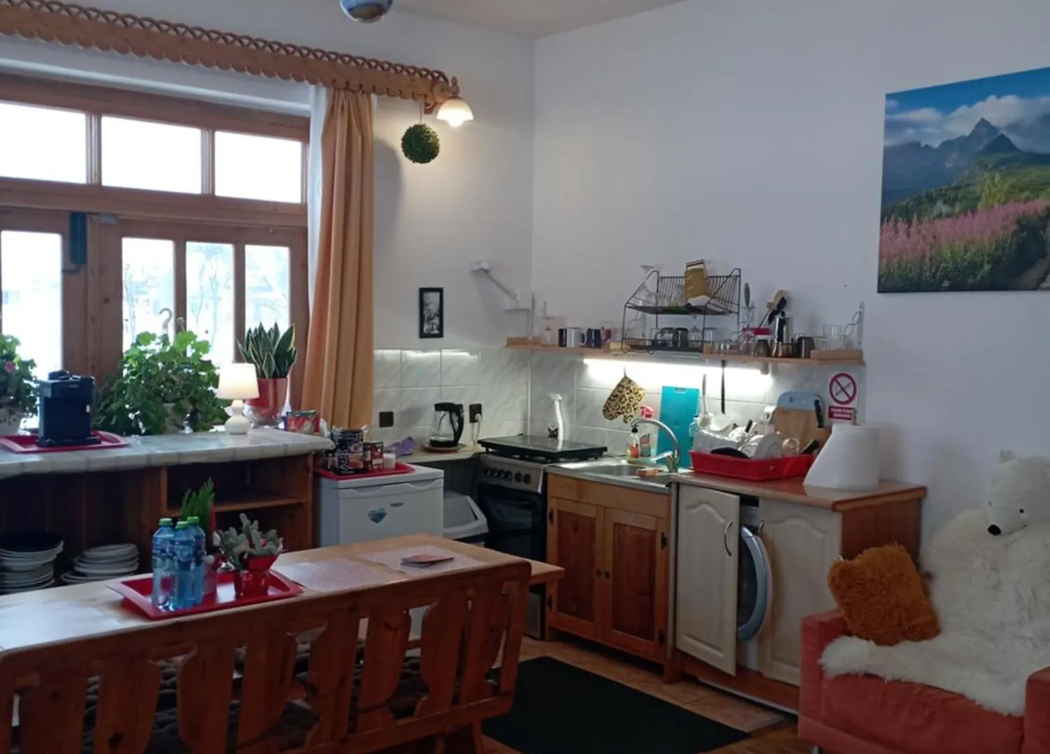 Willa Skoczek: Two-Room Apartment with Shared Bathrooms and Thermal Spa Access Zakopane